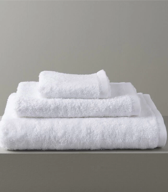 Gezichtshanddoek Solid 85x150 Cm Wit - Afbeelding 3