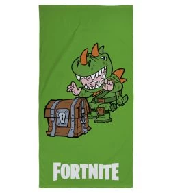Fortnite Rex Strandhanddoek Groen