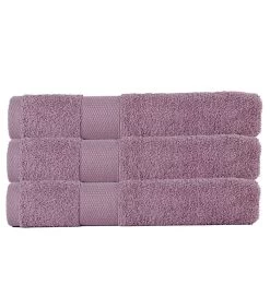 Set Van 3 Handdoeken Badstof 50x90 Cm 500 Gr/m²