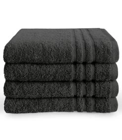Handdoek 50 X 100 Antraciet - 6 Stuks