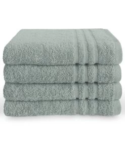 Handdoek 50 X 100 Cm Zeeblauw - 6 Stuks