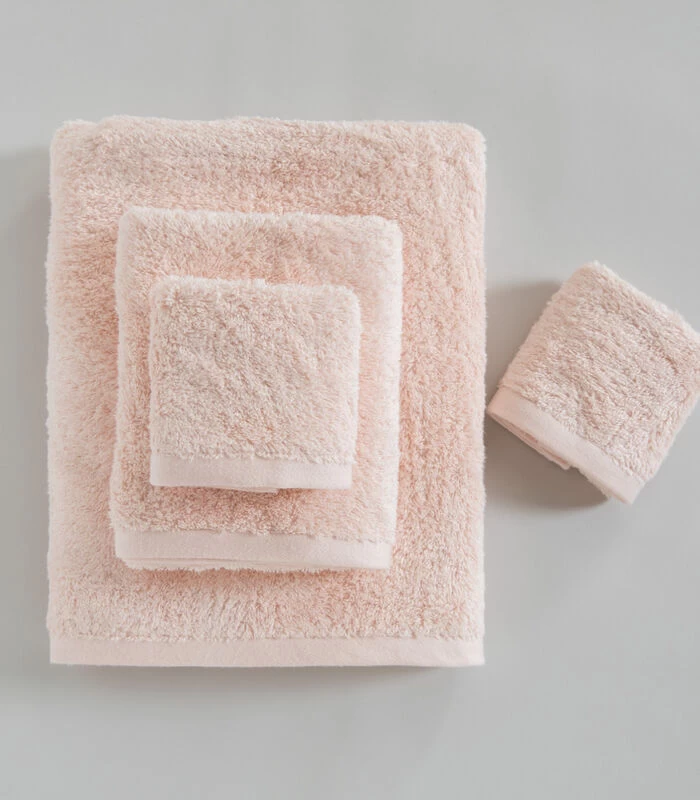 Gezichtshanddoek Solid 50x90 Cm Lichtroze - Afbeelding 5