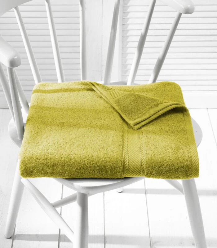 Badlaken Hélène Warm Olive - Afbeelding 2