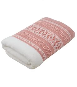 Handdoek In Katoenen Badstof