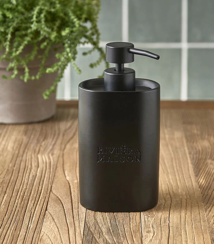 Zeeppompje - RM 1948 Zeepdispenser - Zwart Kunststof - Afbeelding 2