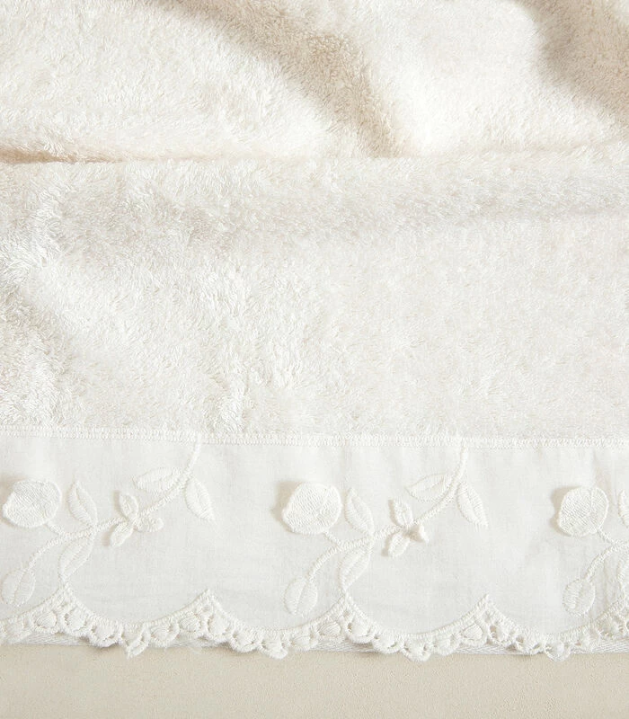 Gezichtshanddoek Flor 50x90 Cm Ecru - Afbeelding 5