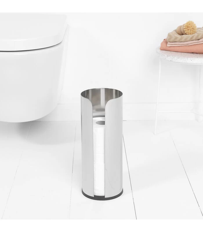 Brabantia ReNew Reserverolhouder Voor 3 Rollen - Brilliant Steel - Afbeelding 4