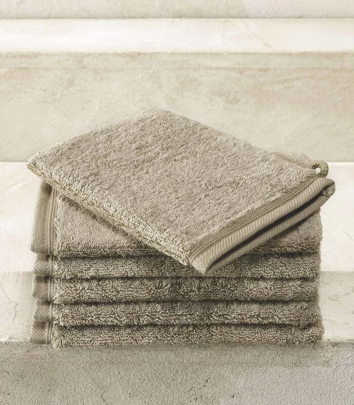 Washandje Contessa Taupe - Afbeelding 2