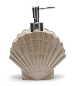 Zeeppompje, Zeepdispenser Schelp - Beach Shell - 450 ML