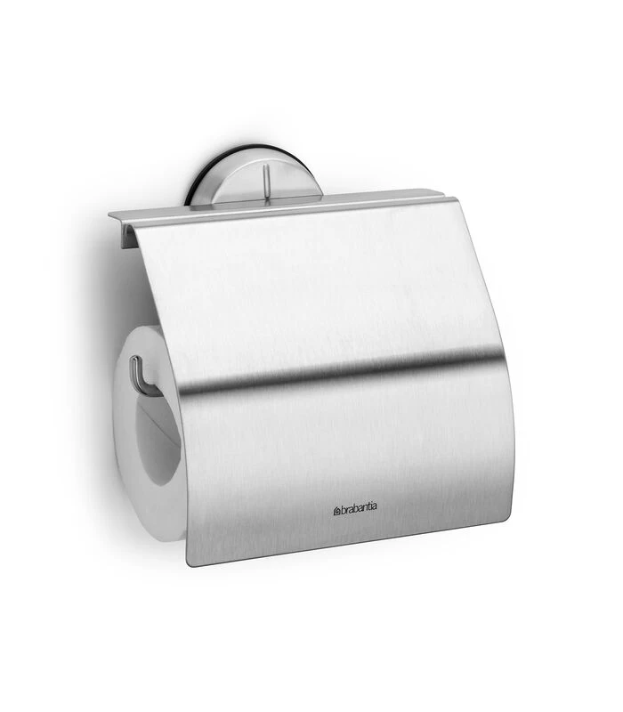 Brabantia Toiletrolhouder Met Klep, Profile - Matt Steel - Afbeelding 2