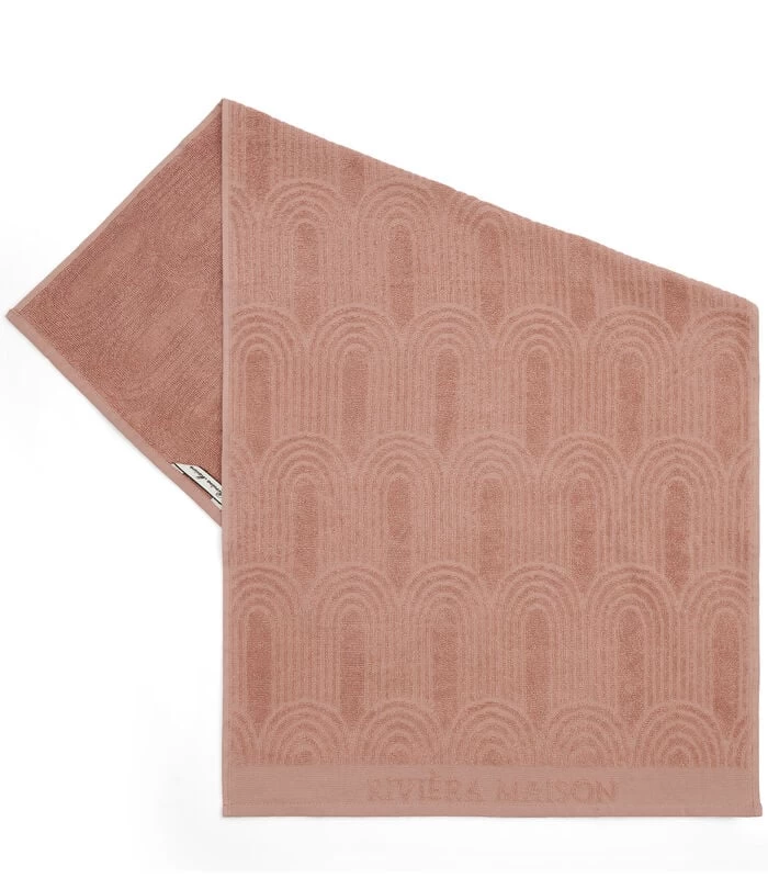 Handdoek RM Classic Bow Roze - 100x50 Cm