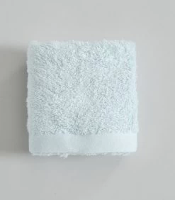 Handdoek Solid 33x33 Cm Lichtblauw