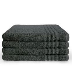 Handdoek 70 X 140 Antraciet - 10 Stuks
