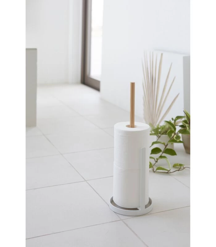 Yamazaki Toilet Paper Stand - Tosca - White - Afbeelding 2