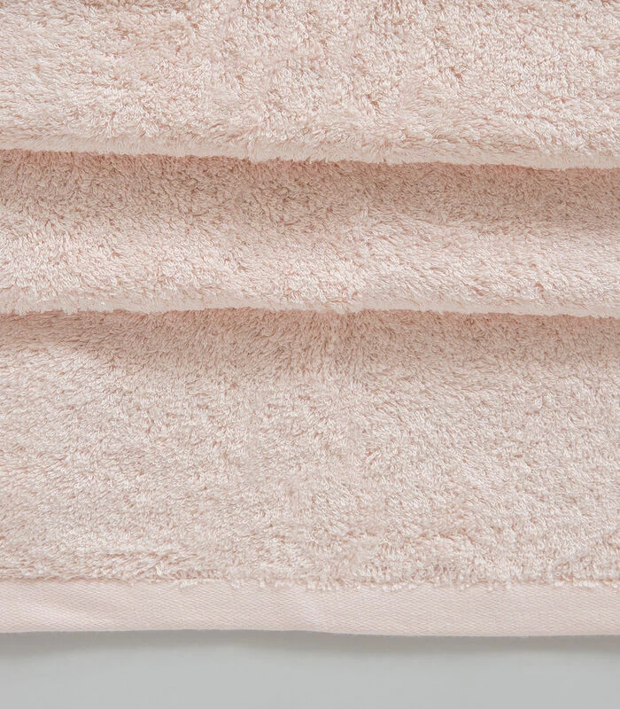 Gezichtshanddoek Solid 50x90 Cm Lichtroze - Afbeelding 3