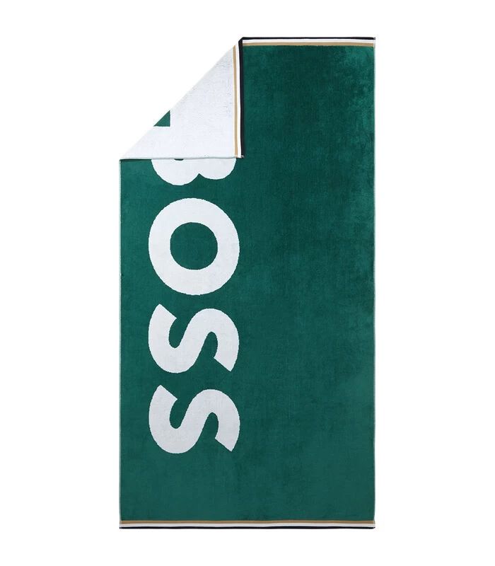 Strandlaken Katoen Jacquard 450 G/m² , Hb Font - Afbeelding 2