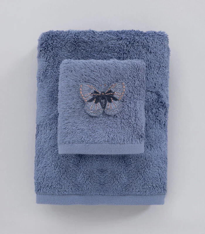 Handdoek Frio 30x50 Cm Lazuli Blauw - Afbeelding 4