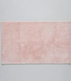 Badmat Bamboe Solid 60x100 Cm Lichtroze